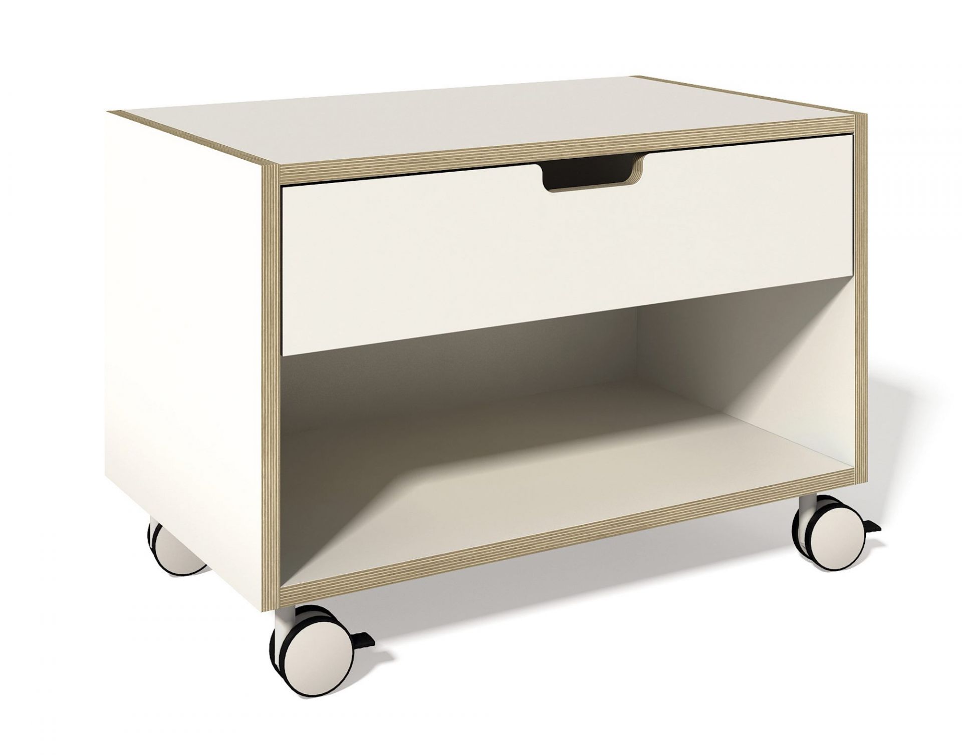 Stack lying bedside table Müller Möbelwerkstätten